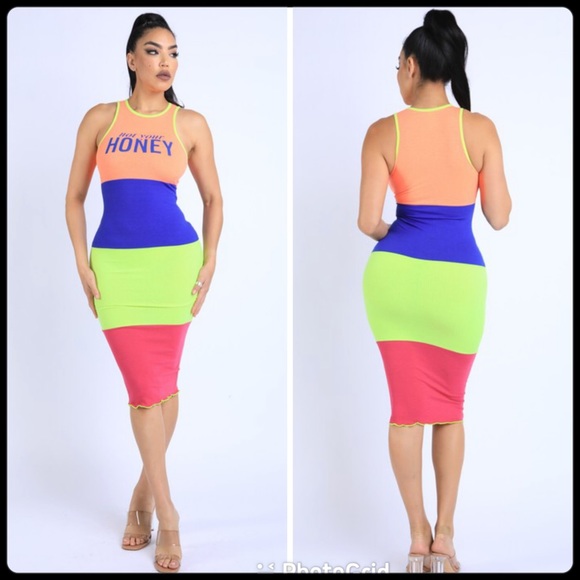 k too Dresses & Skirts - Spring Color Block